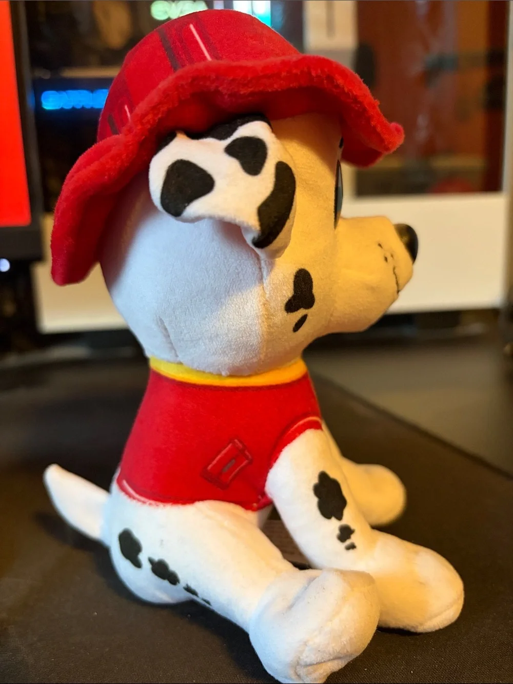 Paw Patrol Marshall Plush Toy - Red, White, Black